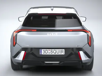 Kia EV4 Hatchback GT 2026 3D model