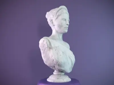 Female Bust Free 3D model