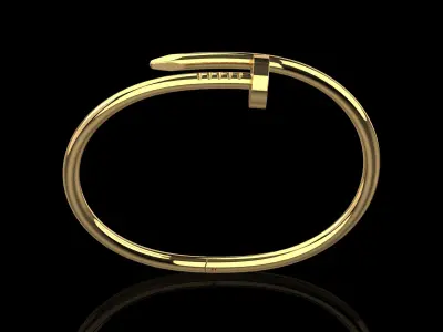 Juste un clou Bracelet 16 Size N110 3D print model
