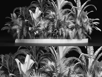 Plants Collection 209 Gardening Plants 3D model