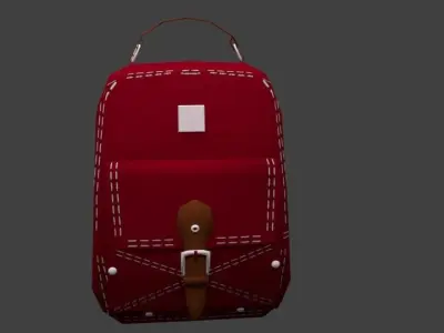 BACKPACK Low-poly 3D model