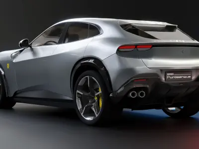 Ferrari Purosangue 3D model