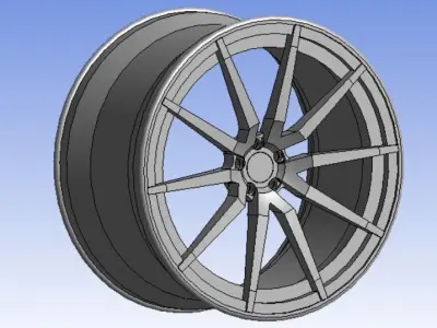 Simple Rim Model 3D print model