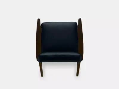 EKENASET Armchair Low-poly 3D model