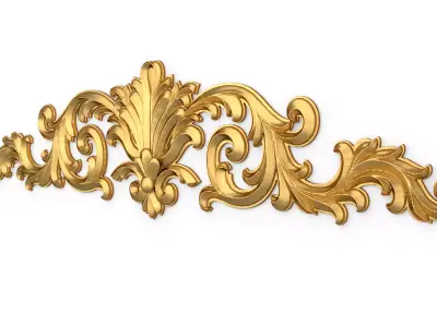 carved classic decorative ornament cnc 3d printing stl 46 3D print model