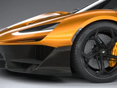 Mclaren W1 2025 3D model