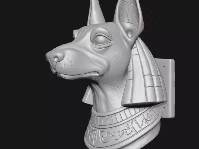 Anubis 3D print model