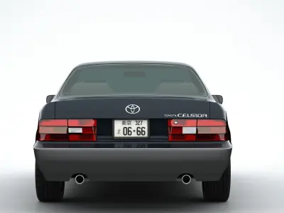 Toyota Celsior 1989 3D model