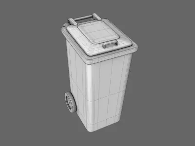 Garbage Bin Free 3D model