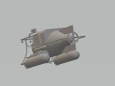 2 Submarines Free 3D print model