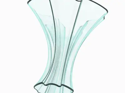 Vase Decor Elephant Face 3D print model