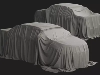 Ordinary Car Cover 06 3D model