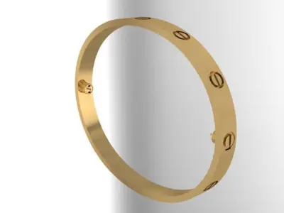 love bracelet 3D print model
