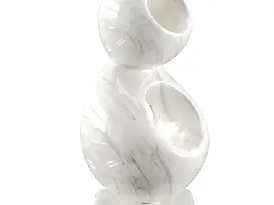 Abstract Sculpture Low-poly 3D model