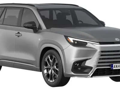 Lexus TX 500h 2024 3D model