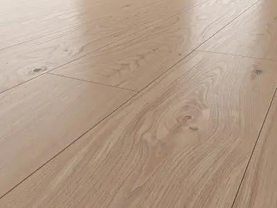  Wood Floor Oak Colonial Style WWL 3D model
