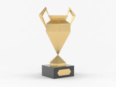 Trophy Cups 3D model 21