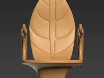 leaf chair 3D model