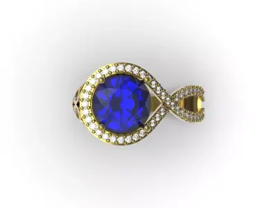 Technical Specifications of the Ring Ready to Make File jr00302 3D print model