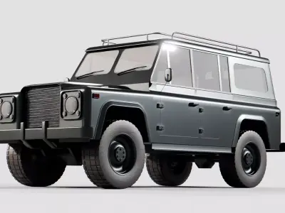  Offroad 4x4 landcruiser 3D model
