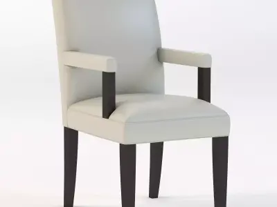 Langham Dining Carver Chair 3D model