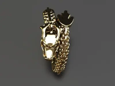 ANILLO DRAGON 3D print model purchase