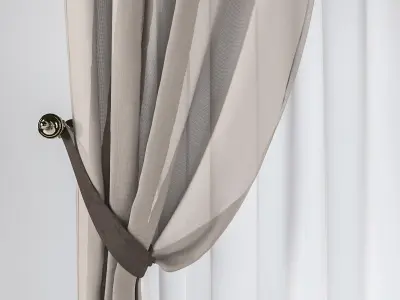 curtain 28 3D model