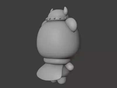 bear 120 3D print model