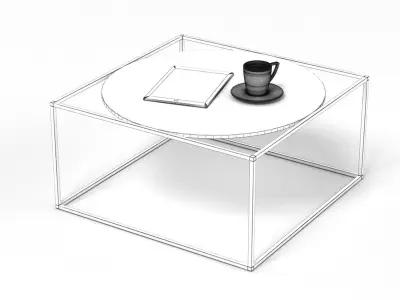 Contemporary Coffee Table 3D model