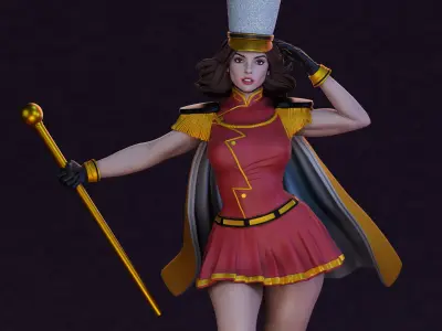 Spider-Woman 02 3D print model