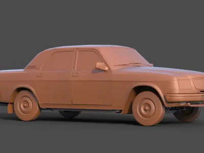 Gaz 3110 3D print model
