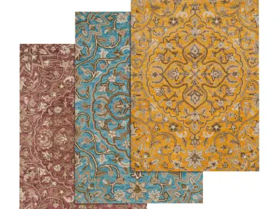 Rug Set 2276 3D model