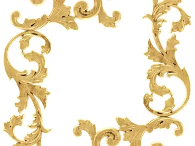 Cartouches SET 32 3D model