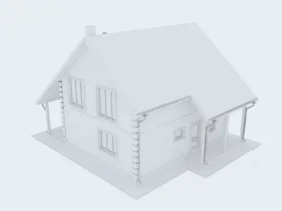 House construction 3D model