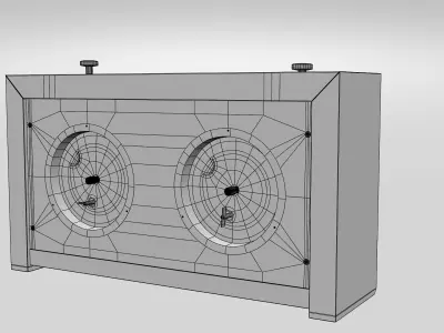 Garde chessclock 3D model