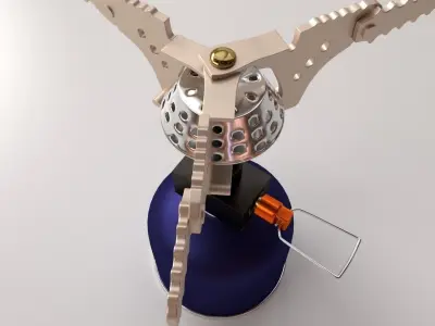 Portable Stove 3D model