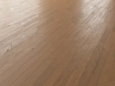  Parquet Oak Cornell Firestop set 6 3D model