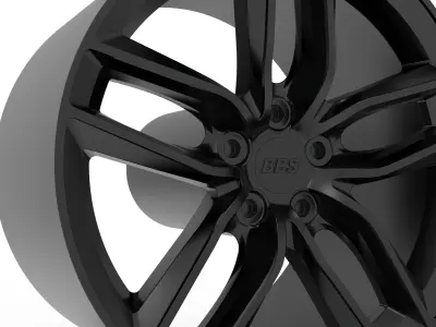 BBS SX wheel 3d print model 3D print model