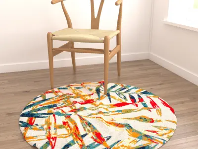 Rugs No 133 Low-poly 3D model