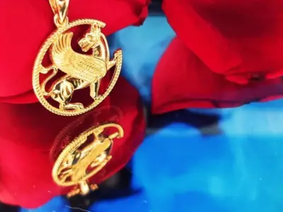 Brooch and Pendant of the Persian Griffin 3D print model