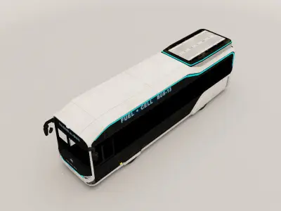 Toyota s Fuel-Cell City - Sora Low-poly 3D model