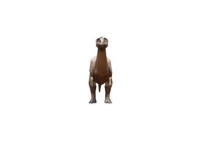 3d Model Edmontosaurus Big Dinosaur Animal Of Jurassic  3D model