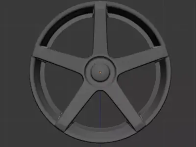 ABS 355 Rim high poly 3D model