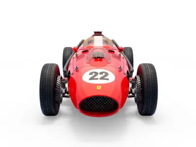 Ferrari 246 F1 1958 3D model