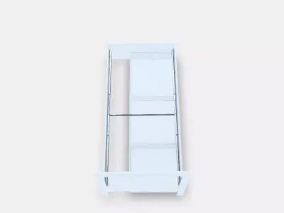 SONGESAND Bed frame with 2 bed drawers Low-poly 3D model