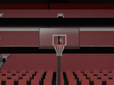 Basketball Stadium 3D model purchase