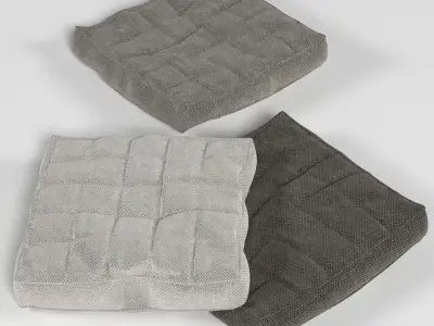 Sofa Pillows 3 3D model