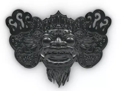 BARONG FACE 3D print model