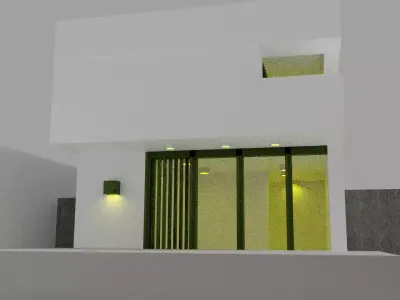 Modern House Free 3D model buy
