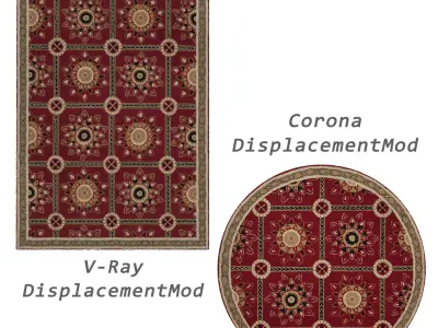 Rugs No 349 Low-poly 3D model